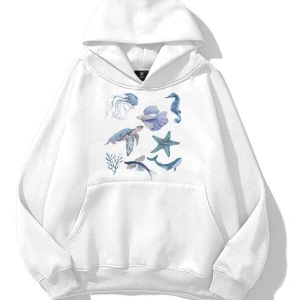 Kadın Sea Elements Sweatshirt Beyaz