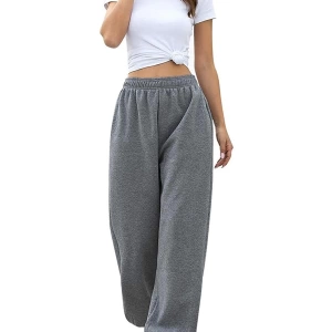 Kadın Siyah Jogger İki İplik Beli Lastikli Eşofman