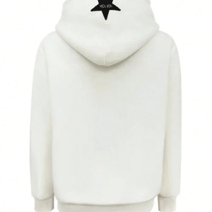 Kadın Sonbahar Ve Kış Mektup Baskılı Fermuarlı Pat Uzun Kollu Kapşonlu Sweatshirt, Uzu Model 5132