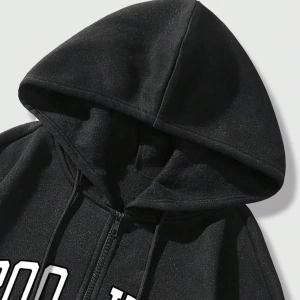 Kadın Sweatshirt Ceket, Sonbahar/Kış, Fermuarlı Kapatma, Termal Astarlı, Amerikan Stili, Logo Model 5136