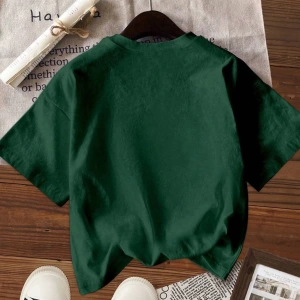 Kadın Yaz Rahat Kişiselleştirilmiş Baskılı Desen Yuvarlak Yaka Tişört Moda ve Çok Yönlü.