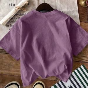 Kadın Yaz Yeni Minimalist Kiraz Ve Slogan Baskılı Rahat Tatil Stili Gevşek Ve Çok Yönlü Yuvar