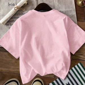 Kadın Yaz Yeni Minimalist Kiraz Ve Slogan Baskılı Rahat Tatil Stili Gevşek Ve Çok Yönlü Yuvar
