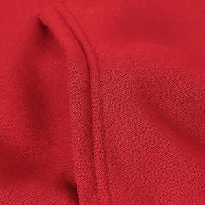 Kanguru Cepli İpli Kapşonlu Kırmızı