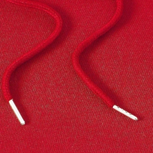 Kanguru Cepli İpli Kapşonlu Kırmızı