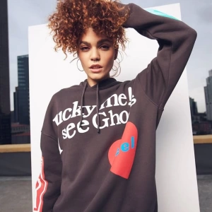 Kanye Oversıze Sweatshirt Hoodie Antasit Gri