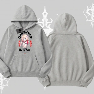 Kapşonlu Sweatshirt Anime Girl Daughter In Law Baskılı