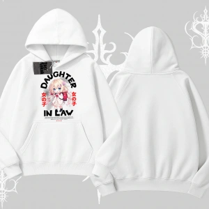 Kapşonlu Sweatshirt Anime Girl Daughter In Law Baskılı