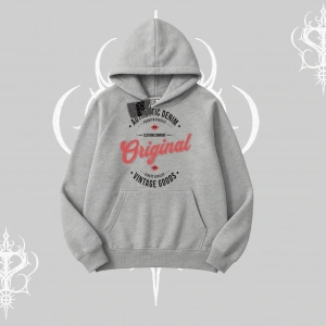 Kapşonlu Sweatshirt Authentic Denim Original