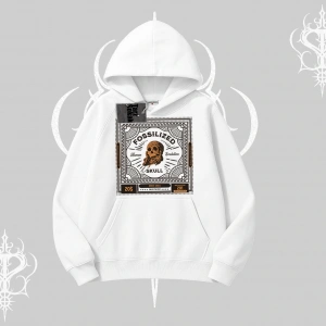 Kapşonlu Sweatshirt Fossilized Skull Underground Archive