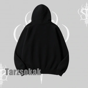 Kapşonlu Sweatshirt Hard Rock Winged Guitar Rebellion