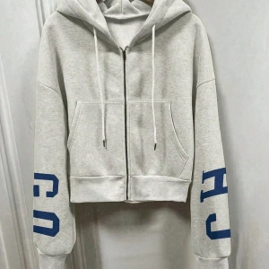 Kapşonlu Sweatshirt Polarlı Sweatshirt, Bol Kesim Kısa Ceket, Sonbahar/Kış, Üç Çeyrek  Model 5133