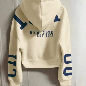 Kapşonlu Sweatshirt Polarlı Sweatshirt, Bol Kesim Kısa Ceket, Sonbahar/Kış, Üç Çeyrek  Model 5163