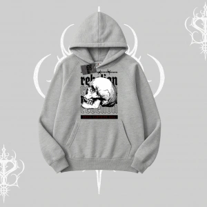Kapşonlu Sweatshirt Rebellion Skull Underground Street Legacy