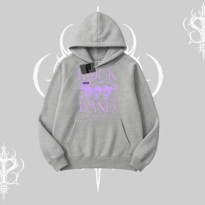 Kapşonlu Sweatshirt Rock Band Street Noise Culture