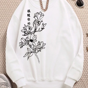 Karahindiba Köstebek Sokak Trend Tasarım Harajuku/Gotik Beyaz