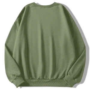 Karikatür Grafik Damla Sweat Yeşil