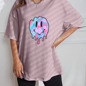 Karikatür ve Grafik tasarım Oversize T-shirt Cartoon/Letter serisi kod116