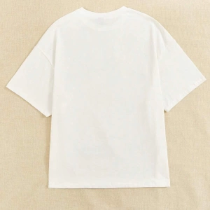 Karikatür ve Grafik tasarım Oversize T-shirt Cartoon/Letter serisi kod13