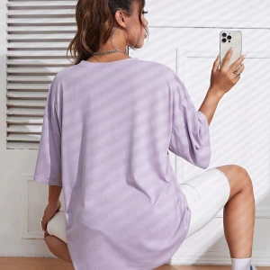 Karikatür ve Grafik tasarım Oversize T-shirt Cartoon/Letter serisi kod146