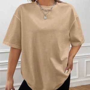Karikatür ve Grafik tasarım Oversize T-shirt Cartoon/Letter serisi kod160