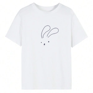 Karikatür ve Grafik tasarım Oversize T-shirt Cartoon/Letter serisi kod187