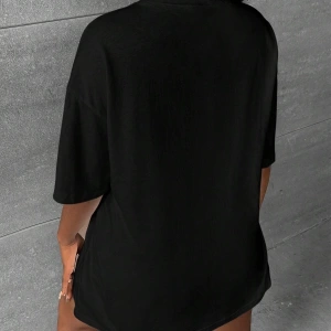 Karikatür ve Grafik tasarım Oversize T-shirt Cartoon/Letter serisi kod193