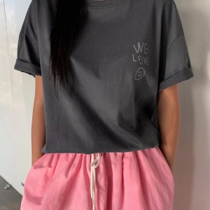 Karikatür ve Grafik tasarım Oversize T-shirt Cartoon/Letter serisi kod229