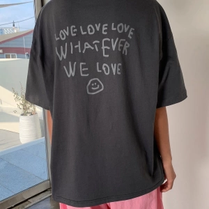 Karikatür ve Grafik tasarım Oversize T-shirt Cartoon/Letter serisi kod229