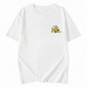 Karikatür ve Grafik tasarım Oversize T-shirt Cartoon/Letter serisi kod336