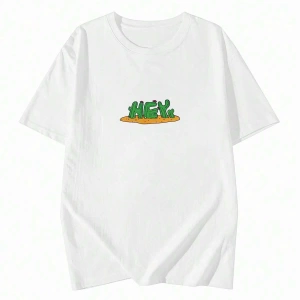 Karikatür ve Grafik tasarım Oversize T-shirt Cartoon/Letter serisi kod356
