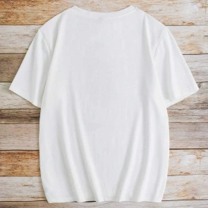Karikatür ve Grafik tasarım Oversize T-shirt Cartoon/Letter serisi kod401