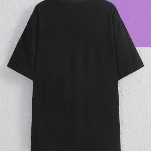 Karikatür ve Grafik tasarım Oversize T-shirt Cartoon/Letter serisi kod402