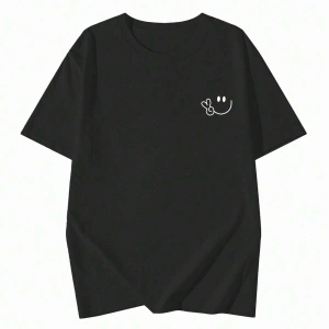 Karikatür ve Grafik tasarım Oversize T-shirt Cartoon/Letter serisi kod420