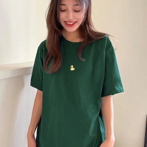 Karikatür ve Grafik tasarım Oversize T-shirt Cartoon/Letter serisi kod499