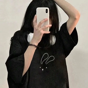 Karikatür ve Grafik tasarım Oversize T-shirt Cartoon/Letter serisi kod525