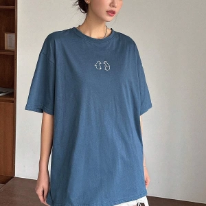 Karikatür ve Grafik tasarım Oversize T-shirt Cartoon/Letter serisi kod553