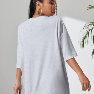 Karikatür ve Grafik tasarım Oversize T-shirt Cartoon/Letter serisi kod571