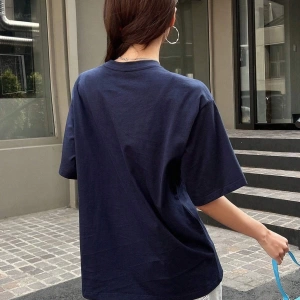 Karikatür ve Grafik tasarım Oversize T-shirt Cartoon/Letter serisi kod583