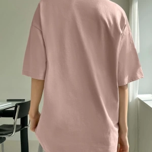 Karikatür ve Grafik tasarım Oversize T-shirt Cartoon/Letter serisi kod625