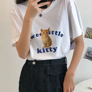 Karikatür ve Grafik tasarım Oversize T-shirt Cartoon/Letter serisi kod639