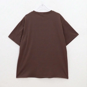 Karikatür ve Grafik tasarım Oversize T-shirt Cartoon/Letter serisi kod648