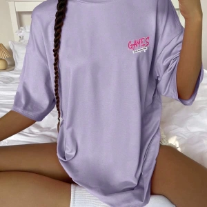Karikatür ve Grafik tasarım Oversize T-shirt Cartoon/Letter serisi kod678