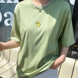 Karikatür ve Grafik tasarım Oversize T-shirt Cartoon/Letter serisi kod692