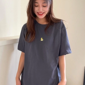 Karikatür ve Grafik tasarım Oversize T-shirt Cartoon/Letter serisi kod693