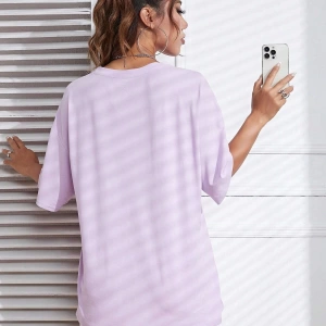 Karikatür ve Grafik tasarım Oversize T-shirt Cartoon/Letter serisi kod772