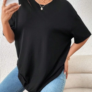 Karikatür ve Grafik tasarım Oversize T-shirt Cartoon/Letter serisi kod856