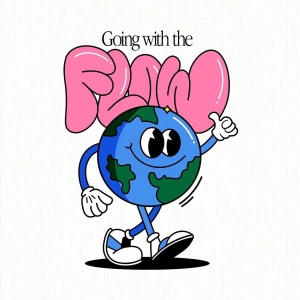 Karikatür ve Grafik tasarım Oversize T-shirt Cartoon/Letter serisi kod866