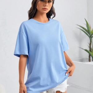 Karikatür ve Grafik tasarım Oversize T-shirt Cartoon/Letter serisi kod897