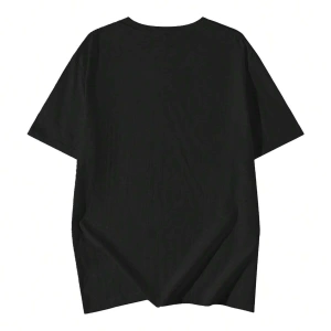 Karikatür ve Grafik tasarım Oversize T-shirt Cartoon/Letter serisi kod905